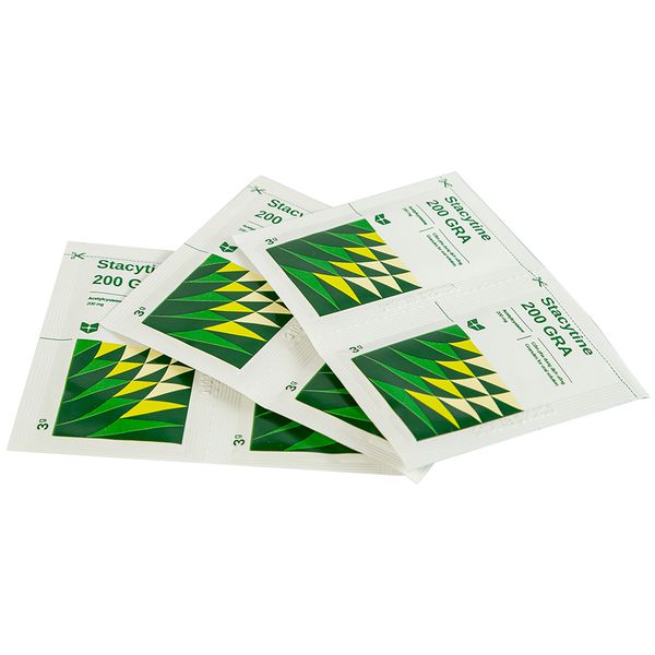Quy cách đóng gói THUỐC CỐM STACYTINE 200 GRA Quy cách đóng gói THUỐC CỐM STACYTINE 200 GRA