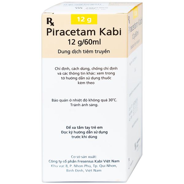 111111 Piracetam Kabi 12g/60ml - Nhà thuốc Thục Anh