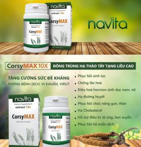 Thuốc Đông Trùng Hạ Thảo CorsyMax là gì ?