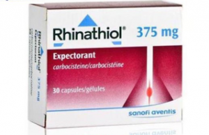 Thuốc Rhinathiol Cap.375mg là gì ?