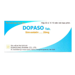 Thuốc Dopaso 20 Mg là thuốc gì?