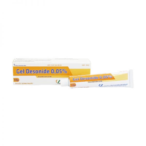 59a565bbfedfcb20854e5e94c6a981e2 Tác dụng phụ của thuốc Gel Desonide 0,05%