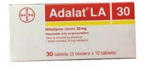 Quy cách đóng gói thuốc Adalat LA 30mg
