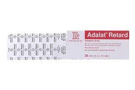 Quy cách đóng gói thuốc Adalat Retard