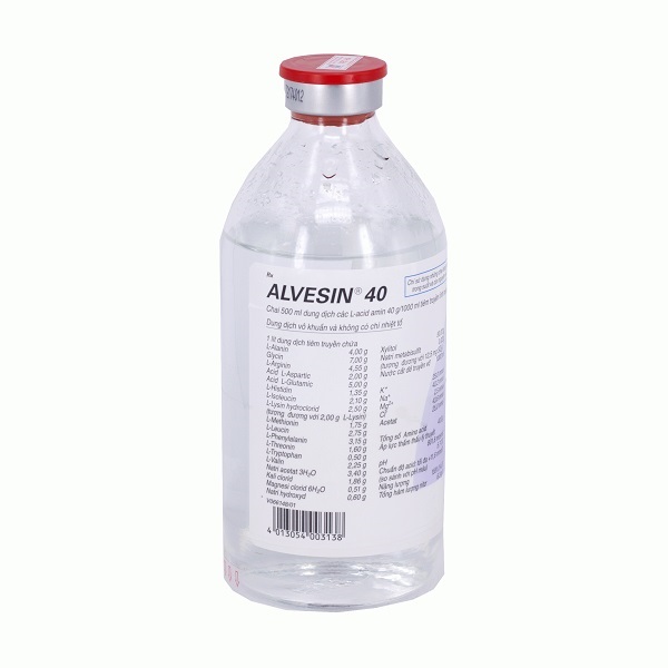 Alvesin 40 Inf.500ml Alvesin 40 Inf.500ml
