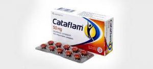 Quy cách đóng gói thuốc Cataflam 50mg