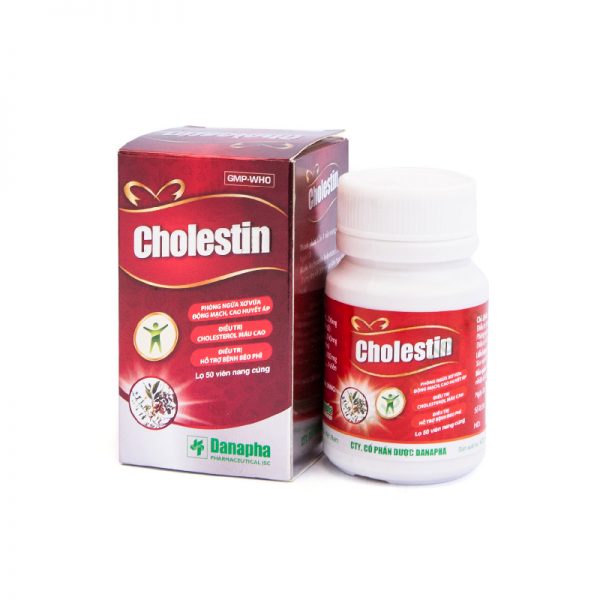 Cholestin Danapha Lọ 50 Viên Cholestin Danapha Lọ 50 Viên