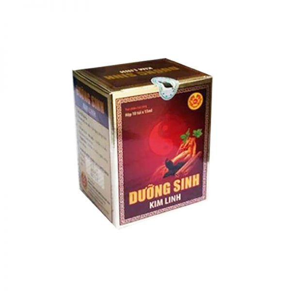 Dưỡng Sinh Kim Linh Hộp 15 Túi Nơi sản xuất thuốc Dưỡng Sinh Kim Linh