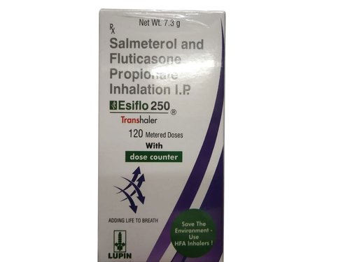 Quy cách đóng gói Thuốc Esiflo 250 Transhaler Quy cách đóng gói Thuốc Esiflo 250 Transhaler