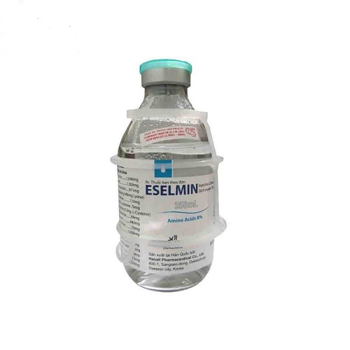 Eselmin-8-250ml Quy cách đóng gói của thuốc Eselmin 8% 250ml