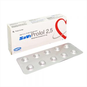 Thuốc Prolol Savi 2,5 là thuốc gì?