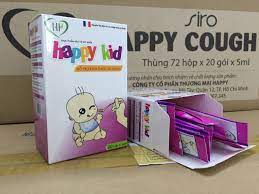 Quy cách đóng gói thuốc HAPPY KIDS