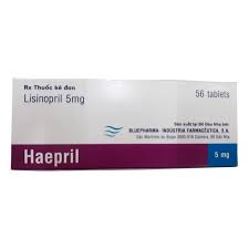 Thông tin sản phẩm thuốc Haepril 5 Mg