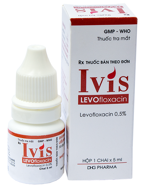 Ivis LEVO - 900x600 Quy cách đóng gói của thuốc Ivis Levofloxacin