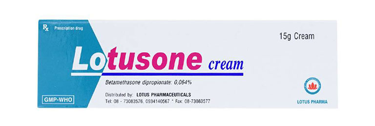 Quy cách đóng gói của thuốc Lotusone Cream 15g