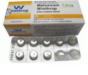 Quy cách đóng gói thuốc MELOXICAM WINTHROP 7.5MG