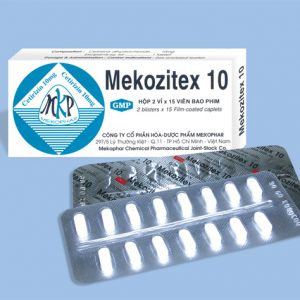 Quy cách đóng gói của thuốc Mekozitex 10