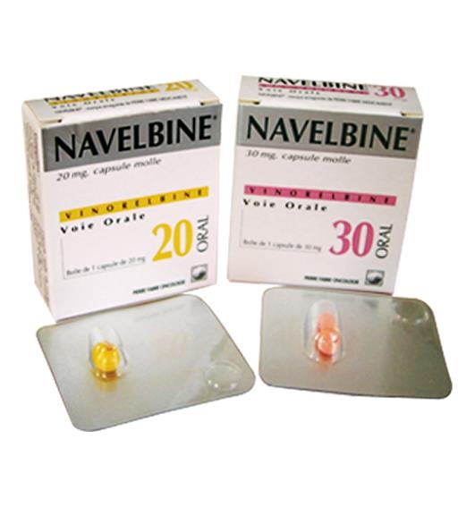 Quy cách đóng gói Thuốc Navelbin 30mg Quy cách đóng gói Thuốc Navelbin 30mg