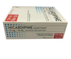 Quy cách đóng gói thuốc Nicardipine Aguettant 10mg/10ml