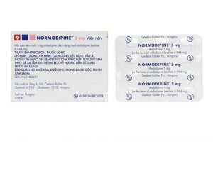 Thông tin sản phẩm thuốc Normodipin 5mg