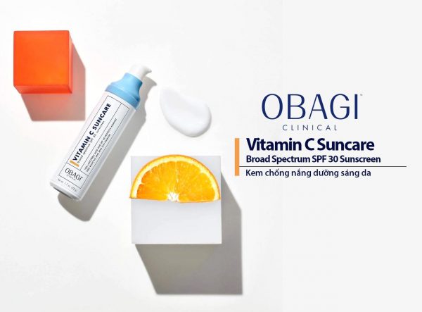 Obagi-Clinical-Vitamin-C-Suncare-Broad-Spectrum-SPF-30-Sunscreen Thuốc Vitamin C Suncare Broad Spectrum SPF 30 Sunscreen là gì ?