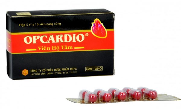 OpCadio_1605 copy Công dụng của thuốc Opcardio Viên Hộ Tâm