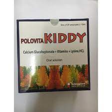 Quy cách đóng gói thuốc Polovita kiddy