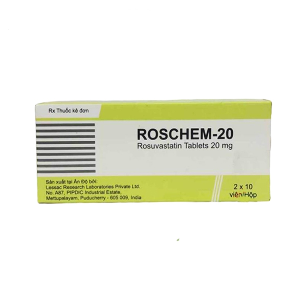Roschem-20 Quy cách đóng gói của thuốc Roschem 20