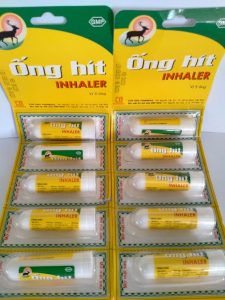 Cách bảo quản Ống Hít Inhaler