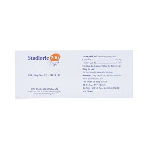 Thông tin sản phẩm thuốc Stadloric 200