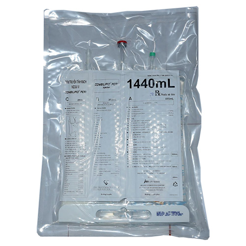 Thuoc-Combilipid-Peri-1440ml-cung-cap-chat-dinh-duong Quy cách đóng gói của thuốc Combilipid Inf.1440ml