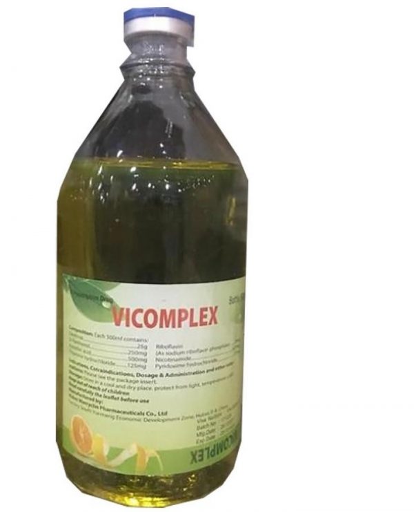 Quy cách đóng gói thuốc Vicomplex 500ml