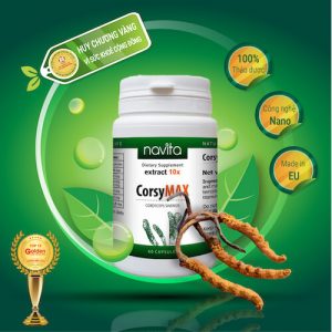 Quy cách đóng gói của thuốc Đông Trùng Hạ Thảo CorsyMax