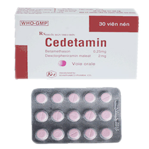 dgm_nttt_Cedetamin-nttt Quy cách đóng gói của thuốc Cedetamin