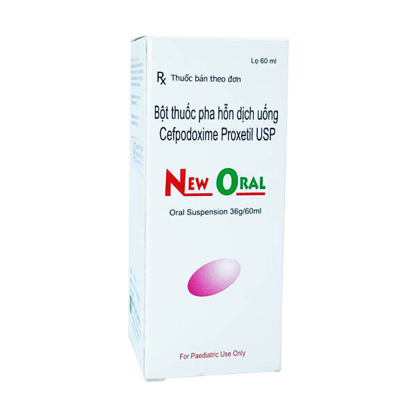 new_oral_60ml Cách bảo quản thuốc New Oral 18g/30ml