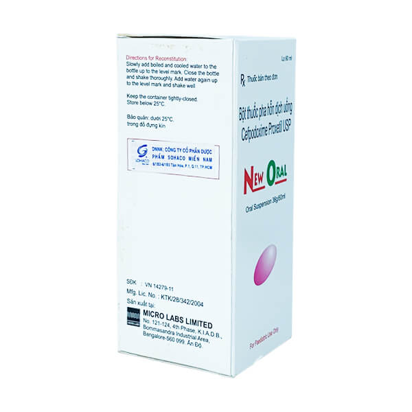 new_oral_60ml10 Thuốc New Oral 18g/30ml là gì ?