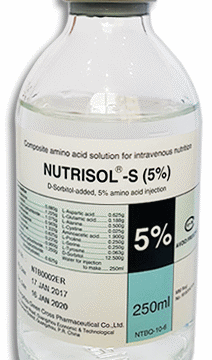 Quy cách đóng gói của thuốc Nutrisol-S (5%) 250ml 