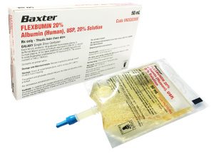 Công dụng của thuốc Flexbumin 20% 