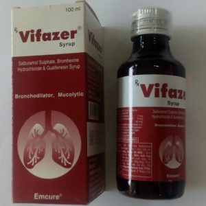 thuoc-ho-vifazer-syrup Quy cách đóng gói của thuốc Vifazer Syr.100ml