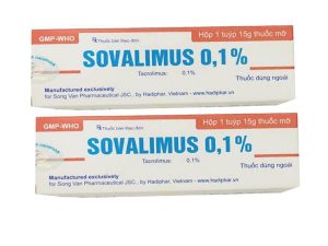 Thuốc Sovalimus 0,1% 15g là gì ?