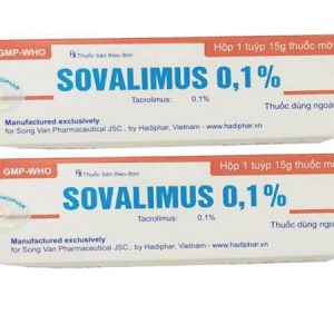 Thuốc Sovalimus 0,1% 15g là gì ?
