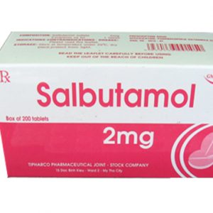 thuoc_Salbutamol-2mg-tipharco_14-17220 Thuốc Salbutamol Tab.2mg TW1 là gì ?