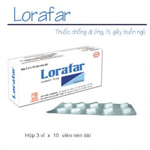 Quy cách đóng gói của thuốc Lorafar