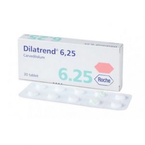 Thuốc Dilatrend 6.25mg là thuốc gì?