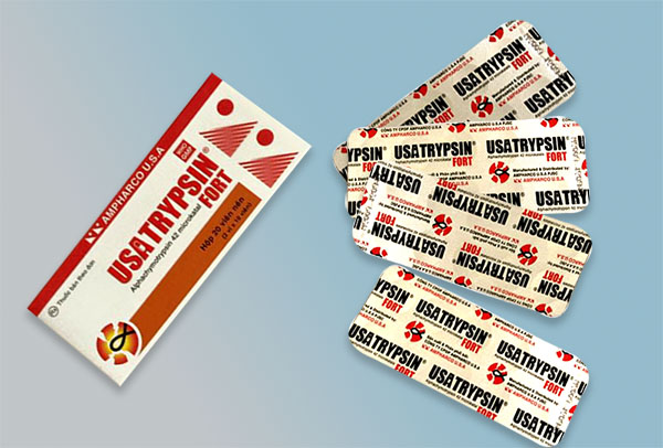 Usatrypsin Lưu ý khi dùng thuốc Usatrypsin Fort