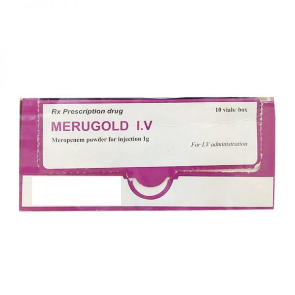 Merugold 1g - Điều trị bệnh nhiễm trùng
