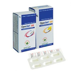Thuốc Opeclari 500 - Điều trị viêm tai giữa, viêm xoang, viêm amidan