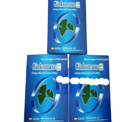 Ginkomise Cap - Điều trị rối loạn chức năng hoạt động của não