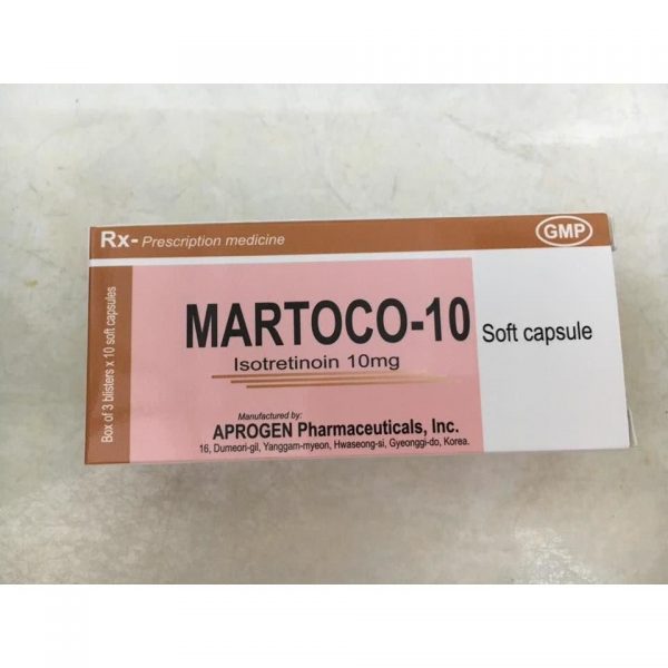 11111 Quy cách đóng gói của thuốc Martoco 10mg