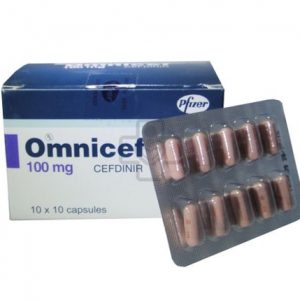 Thuốc Omnicef - Điều trị nhiễm trùng hô hấp trên và dưới